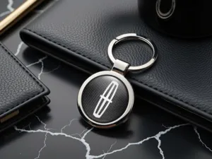 Lincoln Llavero Imagen Anillo Metal Metálico